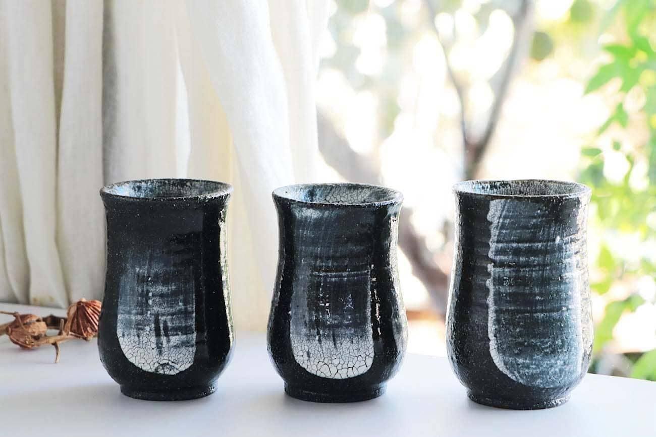 刷毛目筒湯呑み | dairoku pottery - WALL -CRAFT & ANTIQUE-