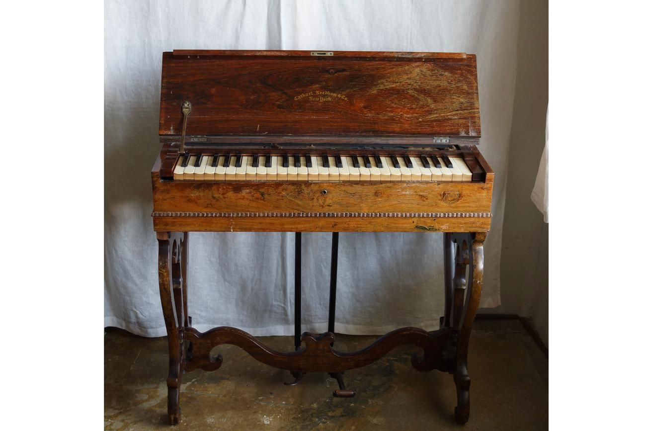 骨董品アンティークオルガン WALL -CRAFTS & ANTIQUES- Antique / リードオルガン (AQ_007)