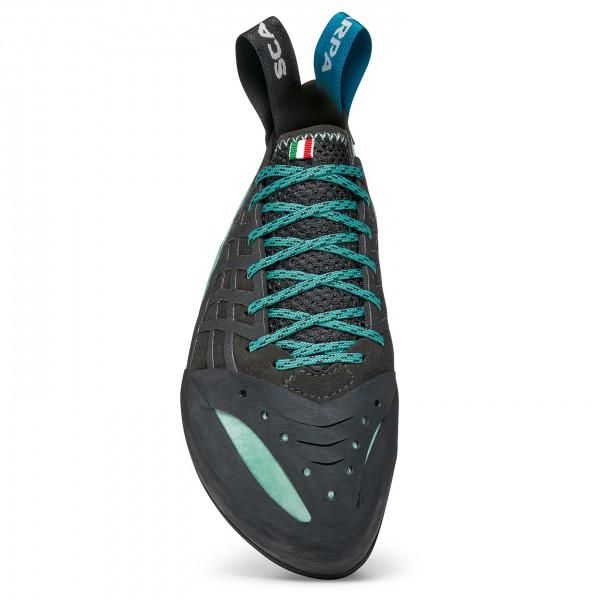 スカルパ インスティンクト レース レディース Women's Instinct Lace ( Black / Aqua ) | SCARPA  Women's Instinct Lace | クライミングシューズ　ボルダリング専門店「CLIMBS WORLD」