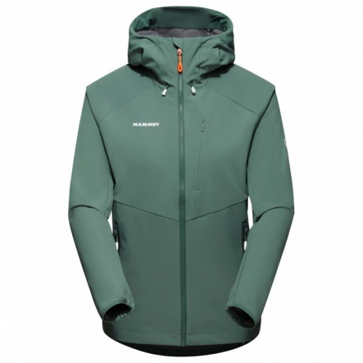 クライミングシューズ　ボルダリング専門店「CLIMBS WORLD」 | マムート Women's Ultimate Comfort  Softshell Hooded ジャケット