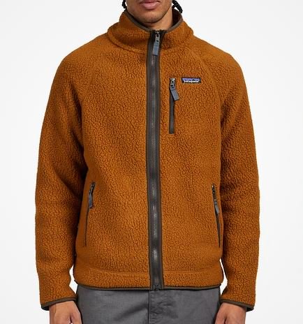 パタゴニア メンズ レトロ パイル ジャケット ( Shelter Brown ) | PATAGONIA Retro Pile Jacket |  クライミングシューズ ボルダリング専門店「CLIMBS WORLD」