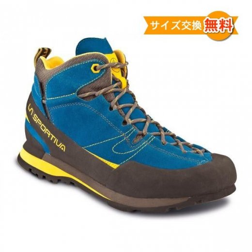 La Sportiva Unisex Adults Boulder X Grey/Yellow Low Rise Hiking Boots 