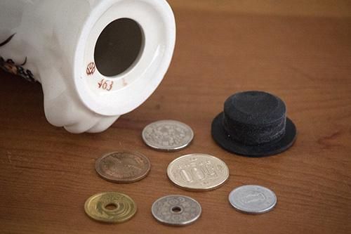 ポーランド陶器 ボレスワヴィエツ「ボレスワヴィエツ社」ふくろうさん貯金箱