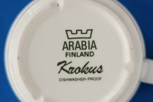 ARABIA Krokus アラビア クロッカス コーヒーカップ＆ソーサー