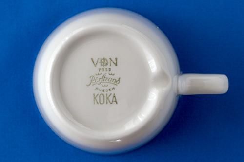 Rorstrand KOKA ロールストランド コカ コーヒーカップ＆ソーサー（ヴィンテージ Vintage）Hertha Bengtson  ヘルサ・ベングトソン - ポーランド陶器・食器専門店ツェラミカ