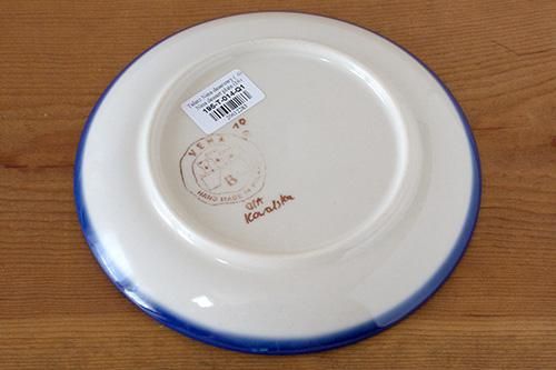 VENA」プレート16cm【たこドット】 - ポーランド陶器・食器専門