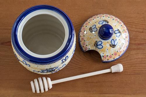 VENA」はちみつポット【はち】 - ポーランド陶器・食器専門店