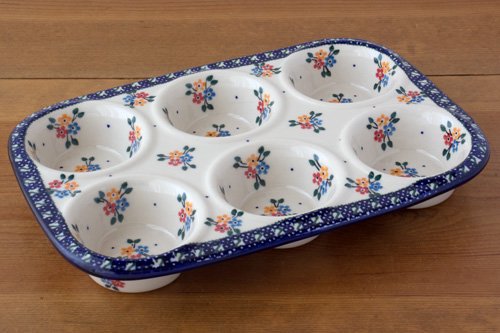 販売特注品 ポーランド食器 マフィン皿 - キッチン・食器