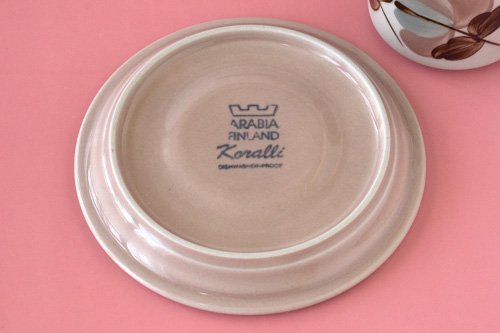 ARABIA Koralli アラビア コラーリ コーヒーカップ＆ソーサー（Vintage） - ポーランド陶器・食器専門店ツェラミカ