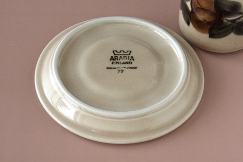 ARABIA Ruija アラビア ルイヤ コーヒーカップ＆ソーサー（Vintage）※コーヒーカップh:7.7cm -  ポーランド陶器・食器専門店ツェラミカ