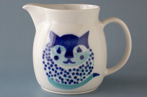 ARABIA Kissa Pitcher KL-2（1.8L）アラビア キッサ ピッチャー KL-2 ブルー（Vintage） -  ポーランド陶器・食器専門店ツェラミカ