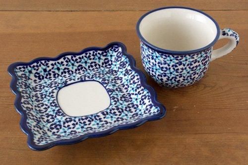 青い絵柄の陶器カップセット コーヒーカップ tall No.009 Turquoise | ZUIKOUオンラインストア