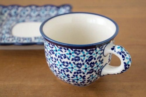 青い絵柄の陶器カップセット コーヒーカップ tall No.009 Turquoise | ZUIKOUオンラインストア