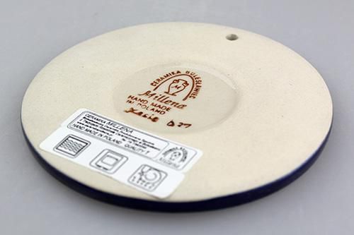 ポーランド陶器 ボレスワヴィエツ「ミレナ社」デコレーションプレート