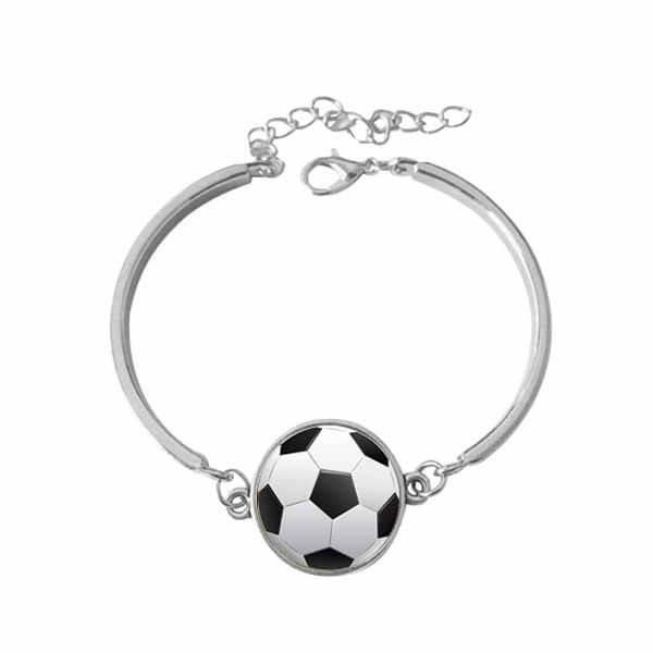 サッカーボールグッズ アクセサリー お洒落なサッカーボールのブレスレット