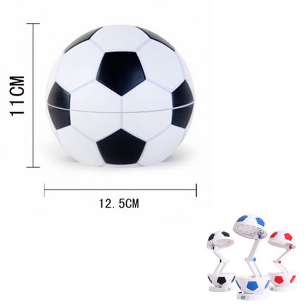 存在感のあるサッカーボール型ランプ コンセント使用タイプ