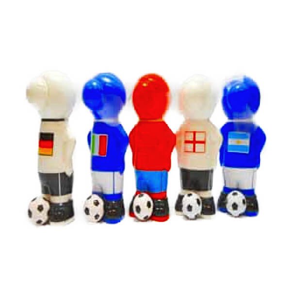 サッカーグッズ 雑貨 サッカー選手型の可愛いミニファン ワールドカップ記念品