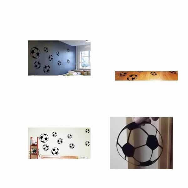 サッカーグッズ 雑貨 貼ってはがせるウォールステッカー サッカーボールの壁シール 1枚 サッカーグッズ 雑貨 貼ってはがせるウォールステッカー サッカーボールの壁シール 1枚