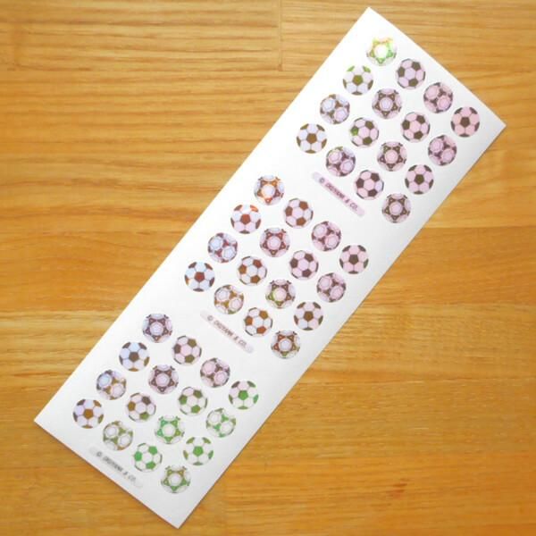 サッカーグッズ 雑貨 オーロラシール サッカーボール サッカーグッズ 雑貨 オーロラシール サッカーボール