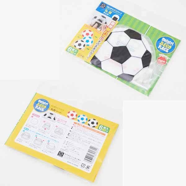 サッカーボールグッズ キッズ サッカーボール型のおにぎりデコパック