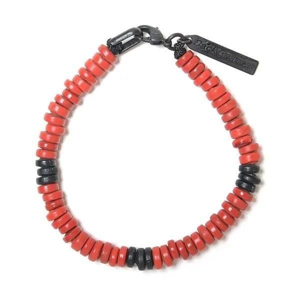  -Back Channel-BEADS BRACELET (RED)