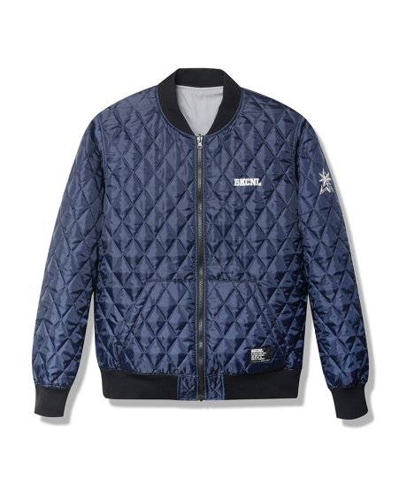 Back Channel-REVERSIBLE QUILTING JACKET (Navy) - NEWPORT 静岡