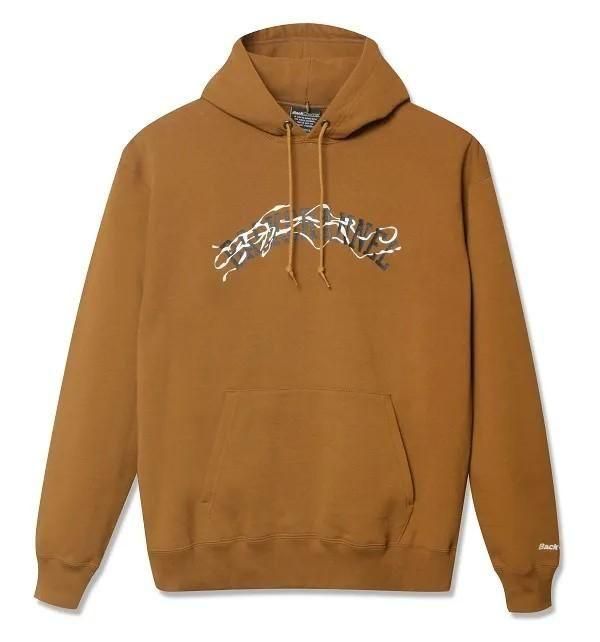  -Back Channel-SMOKE COLLEGE LOGO PULLOVER PARKA (COYOTE)