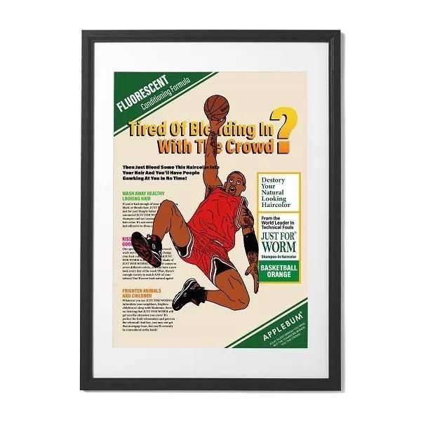 APPLEBUM  / "JUST FOR WORM" A1 Poster