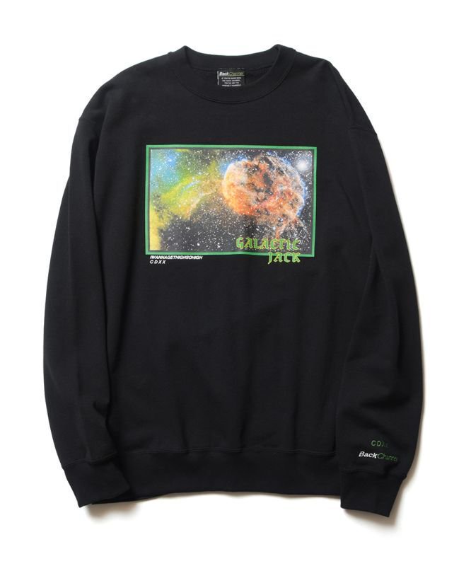  -Back Channel-SPACE ROYALS 420 CREW SWEAT