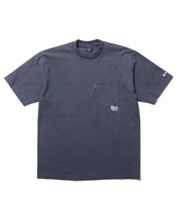 Back Channel / POCKET TEE (CHARCOAL)