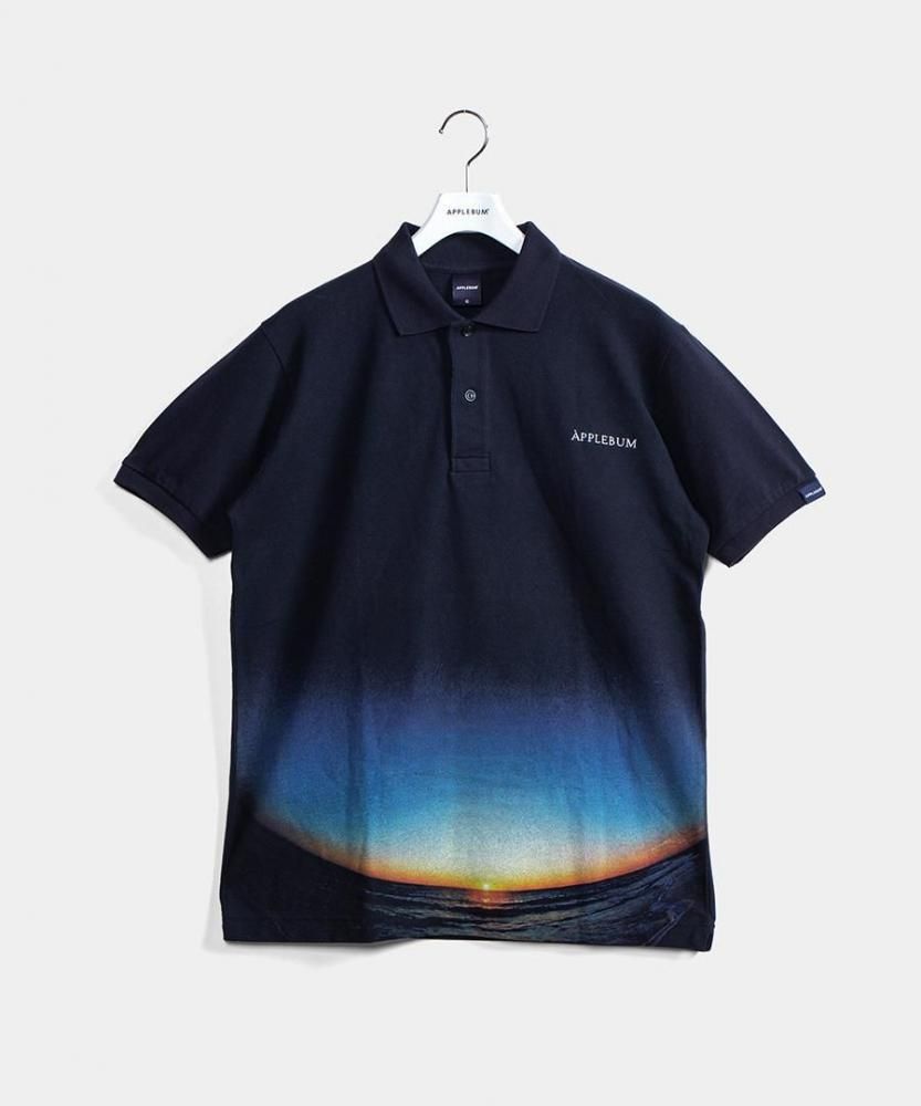 APPLEBUM / "Summer Madness" Polo Shirt (NAVY)