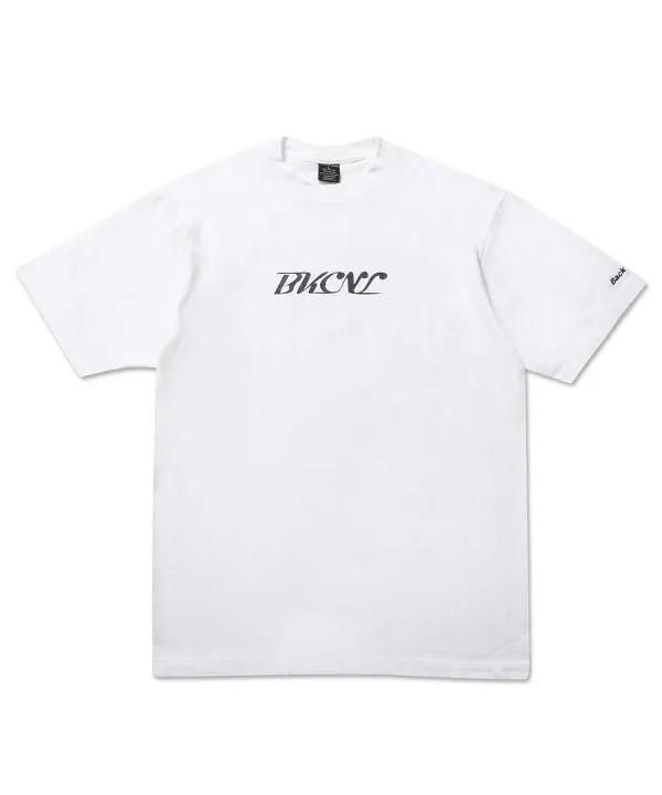 Back Channel / OVAL LOGO TEE (WHITE)