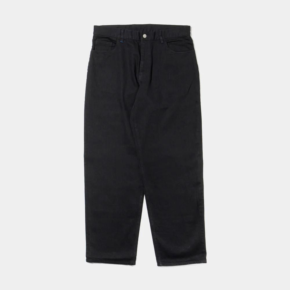 APPLEBUM / "Bonita" Stretch Black Baggy Pants (Black)