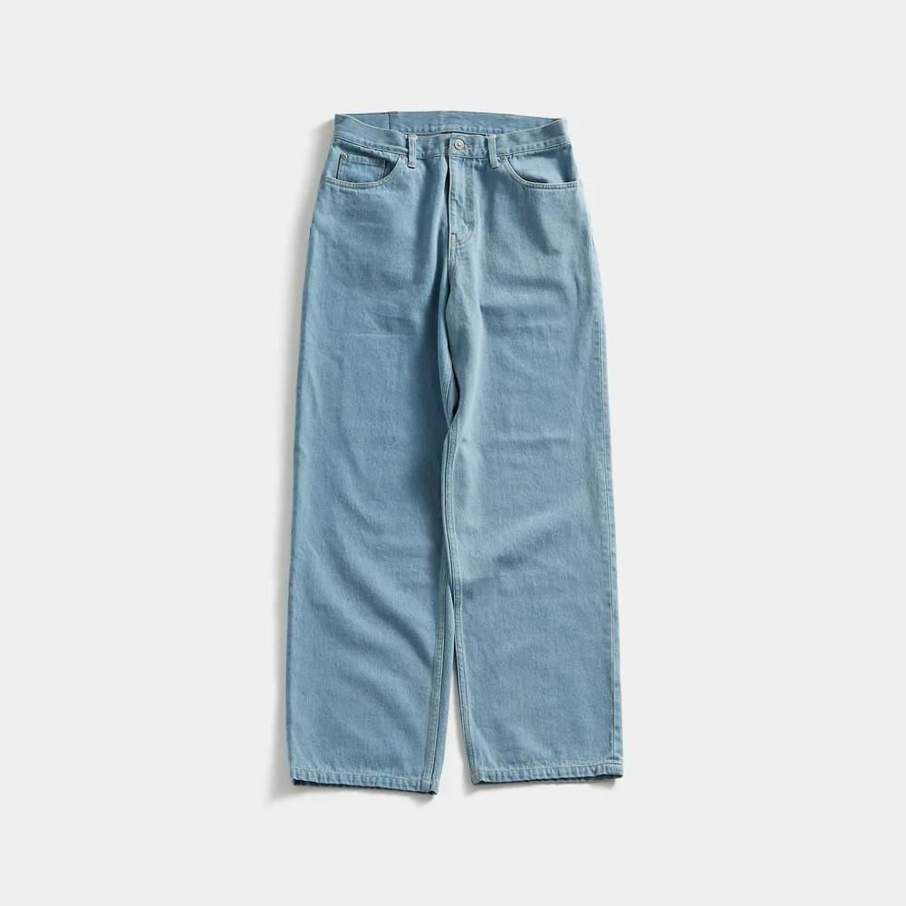 APPLEBUM / "Maria" Straight Denim Pants (Ice)