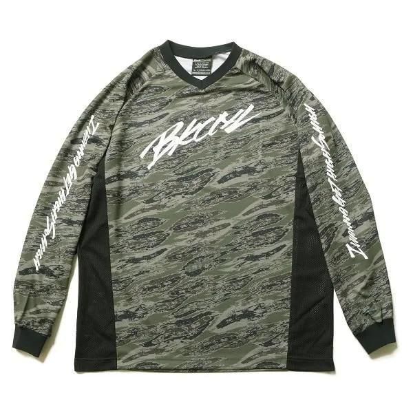 Back Channel / GHOSTLION CAMO SIDE MESH L/S TEE