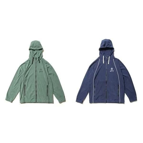 Back Channel / Prillmal HOODED PILE JACKET