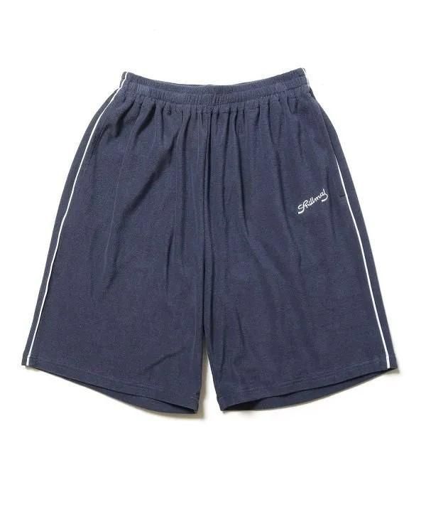 Back Channel / Prillmal PILE SHORTS (NAVY)