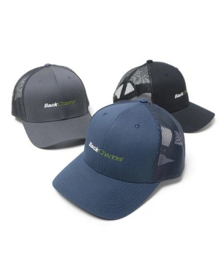 Back Channel / OFFICIAL LOGO MESH CAP (NAVY) - NEWPORT  静岡セレクトショップ！！静岡の音楽＆ファッションをサポートする