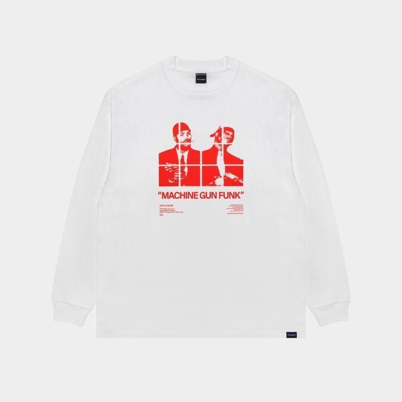 APPLEBUM / MACHINE GUN FUNK L/S T-shirt