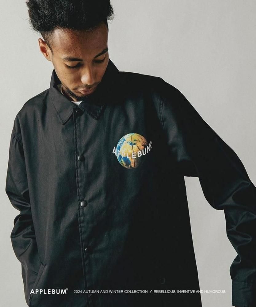APPLEBUM / "Earth Ball" Coach Jacket