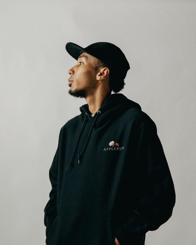 APPLEBUM / Utopia Sweat Parka (Black)