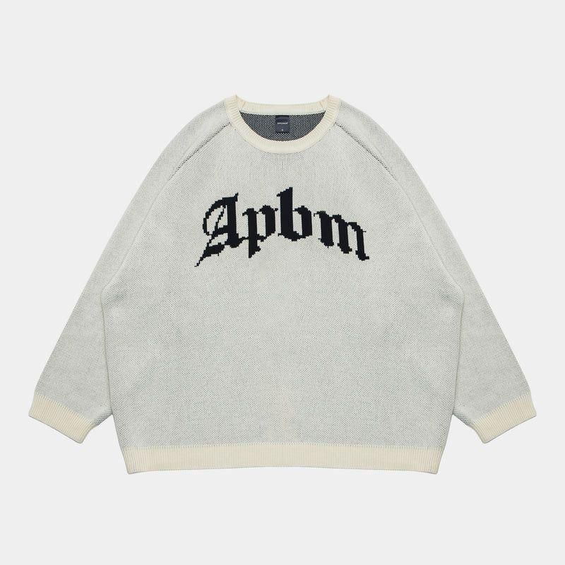APPLEBUM / "APBM" Knit Sweater 