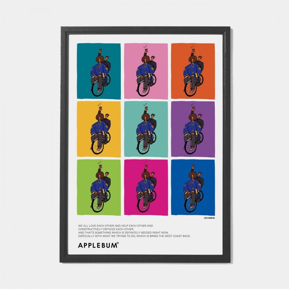 APPLEBUM / "Gin&Juice" A1 Poster
