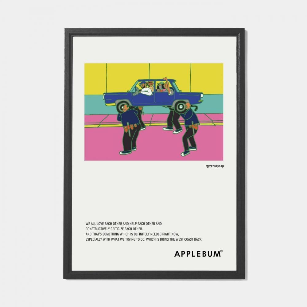 APPLEBUM / "ALRIGHT" A1 Poster