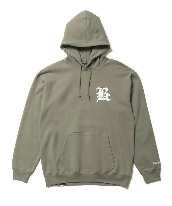 Back Channel / OLD-E HOODIE (O.D)