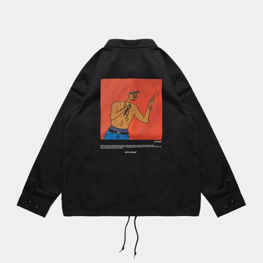 APPLEBUM / "Thug Life" Coach Jacket