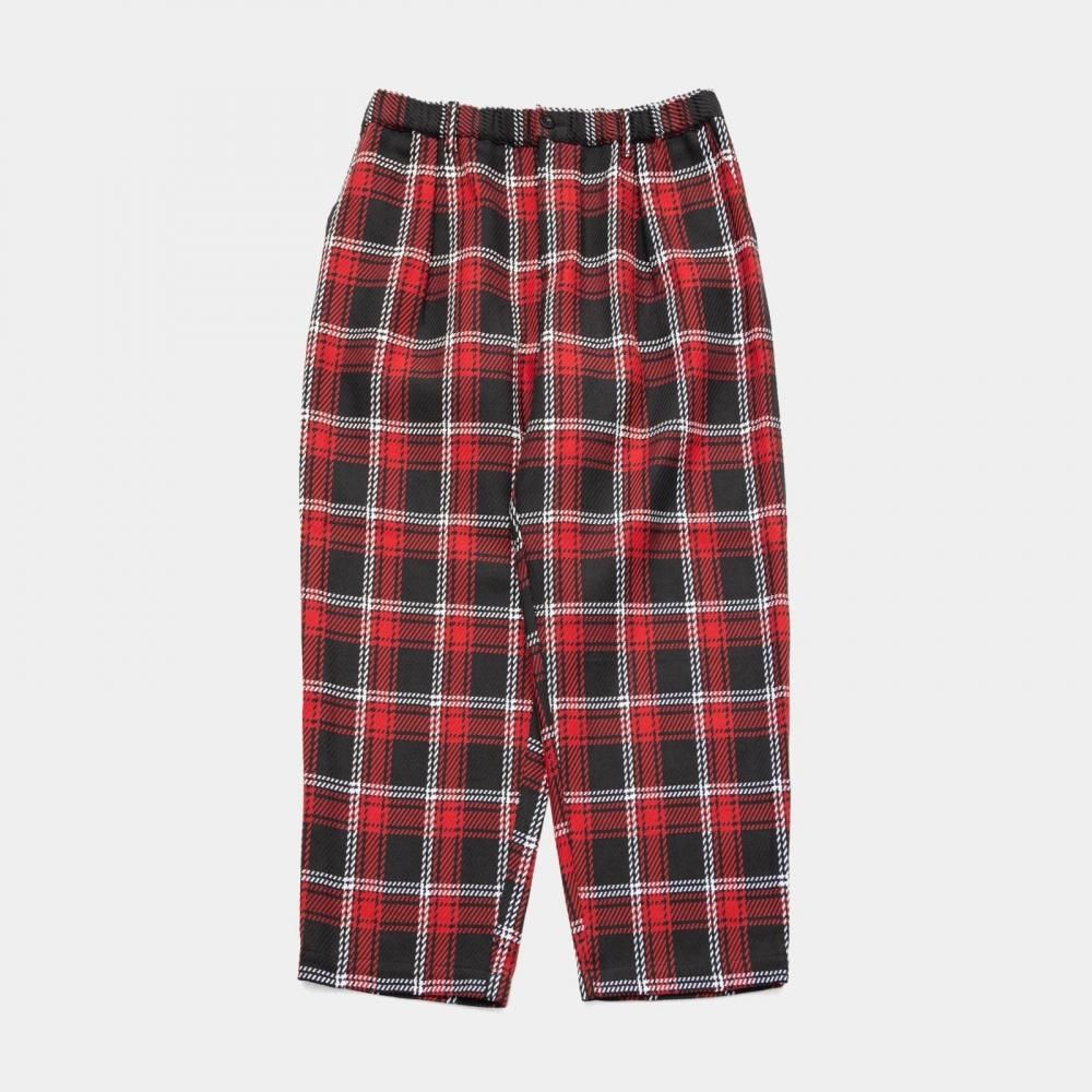 APPLEBUM / Double Layered Check Wide Pants
