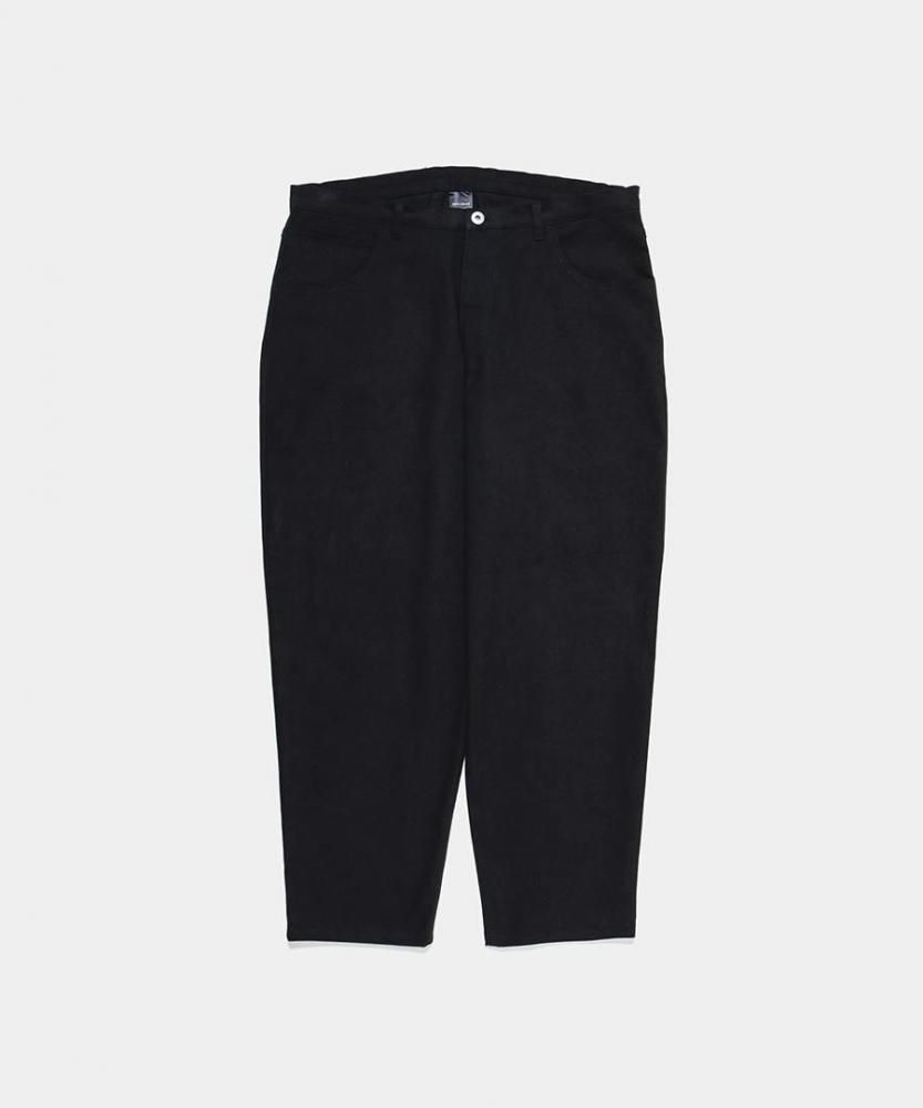 APPLEBUM / Loose Color Stretch Tapered Pants (Navy)