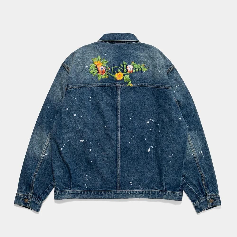 APPLEBUM / Apple blossom Logo Denim Jacket