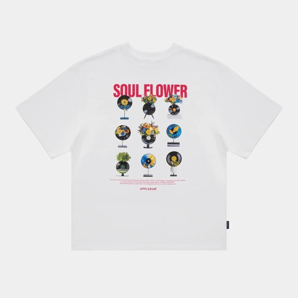APPLEBUM / "Soul Flower" T-shirt 12oz